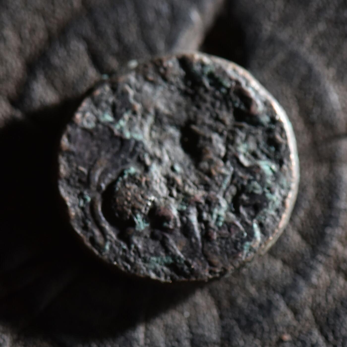 【良泉】【春节前最后一场】2月5日晚19.30点开拍！208组，本场结束后预存钱币的朋友请告知，将连同本场拍品一起邮寄，预祝诸位春节愉快！ 公元55-100年【古印度】贵霜第二任国王，威玛·塔克图，铜币，7.44克