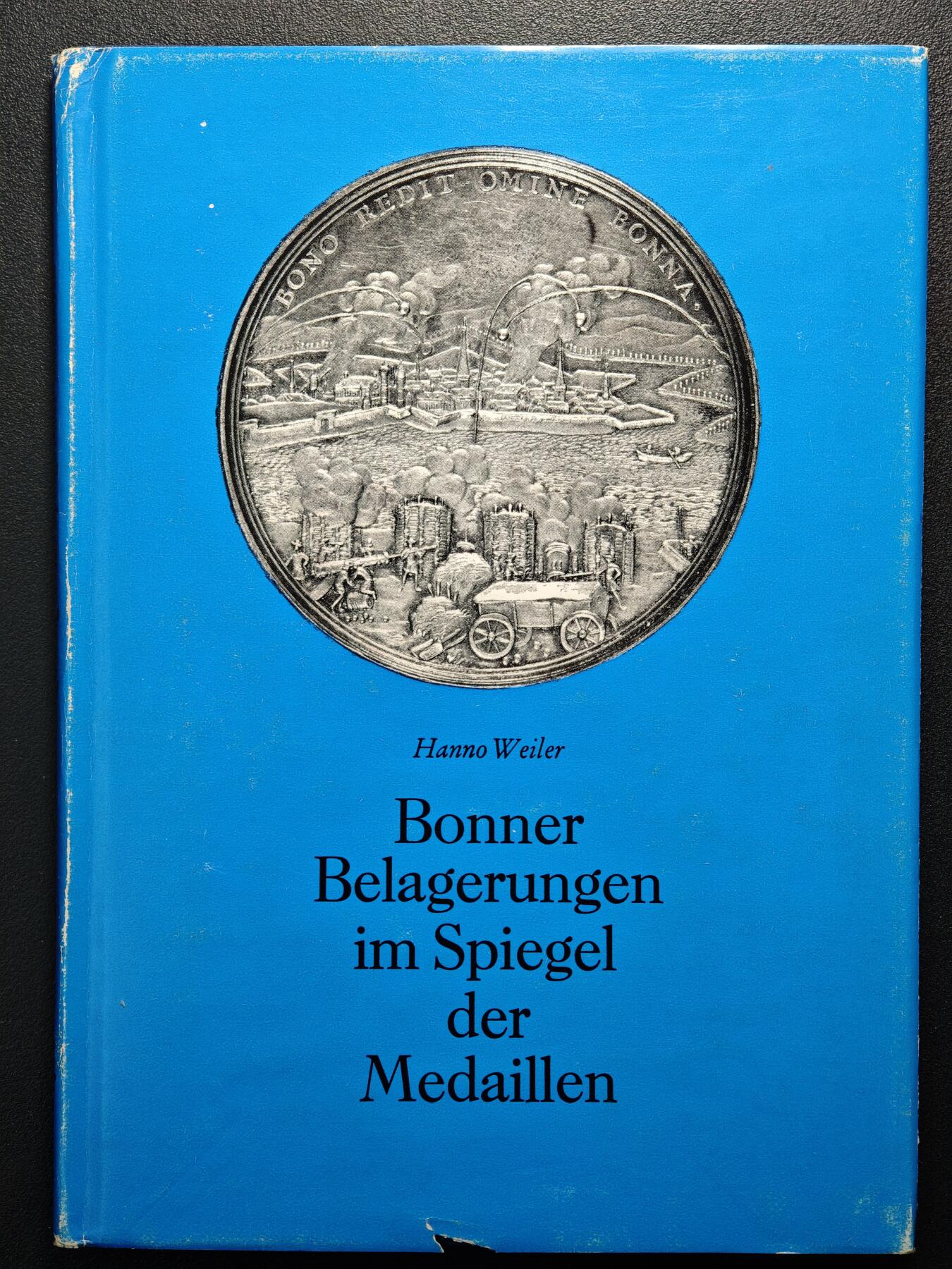 【德藏】世界币章拍卖第161期 98新 德国波恩围城战奖章目录 硬壳精装 铜板纸印刷 全书约104页