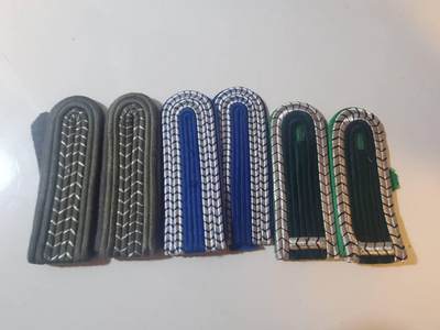 韵星假日拍卖第三十六期 -- Rimey Holidays Auction 36 - 民主德国士官尉官学员肩章三对