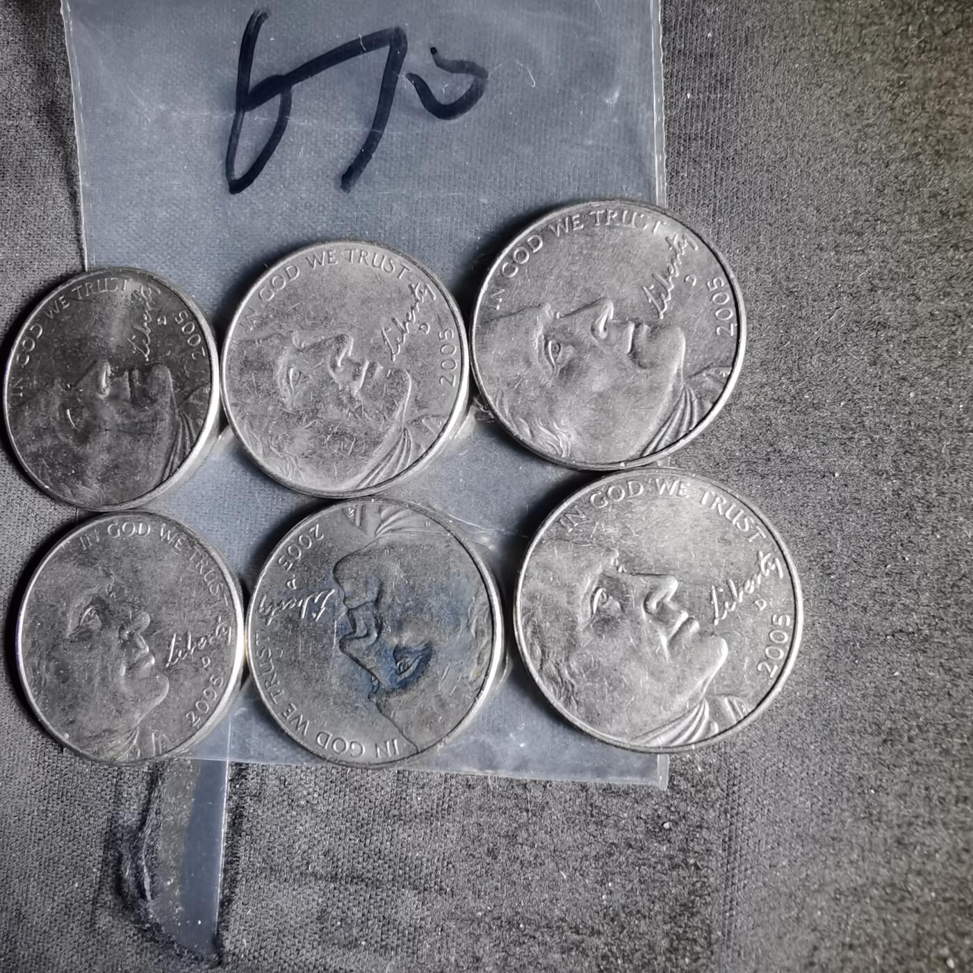 沼泽如烟--第956场 美国五分六枚