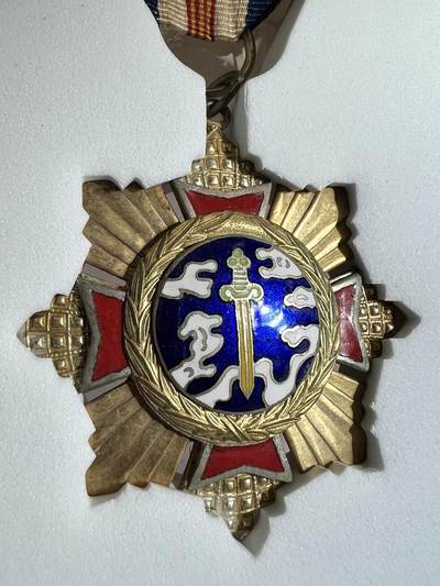 大猫徽章拍卖 第286期 国民政府资深荣誉士兵奖章