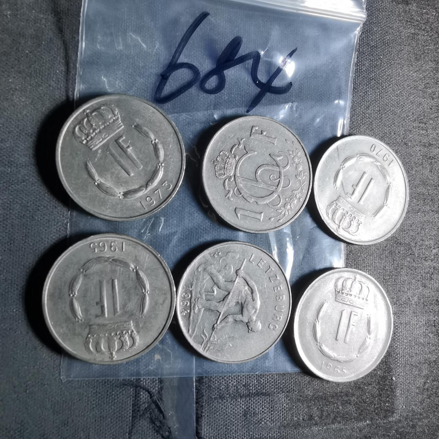 沼泽如烟--第956场 卢森堡6枚