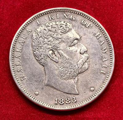 凡希社世界钱币微拍第三百十八期 - 1883夏威夷王国DOLLAR大银美品