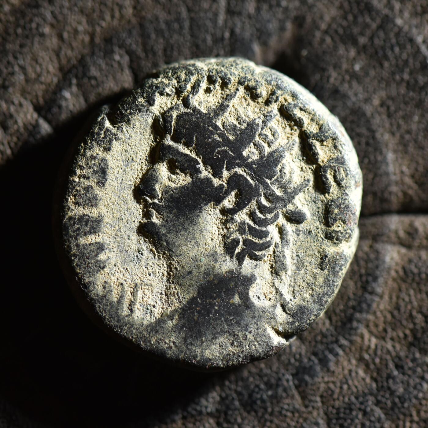 【良泉】【春节前最后一场】2月5日晚19.30点开拍！208组，本场结束后预存钱币的朋友请告知，将连同本场拍品一起邮寄，预祝诸位春节愉快！ 【藏家出品A】13.22克，古罗马帝国，埃及行省，公元 66-67 年【暴君 尼禄】打制【少见】【提比略】 四德拉克马银币，亚历山大港造币厂打制