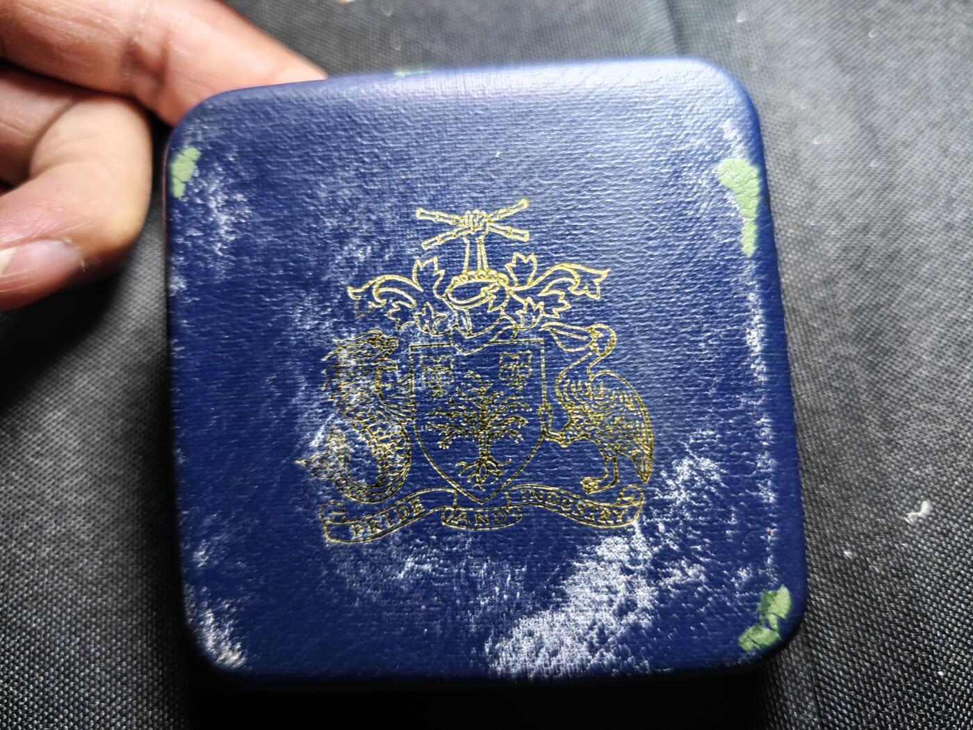 KK钱币收藏小铺  第400期  百期特拍（四拍之四）2月预留时间 周末发货  1970巴巴多斯香蕉币 FAO农粮纪念币 原盒原塑封精制币！精制少见！