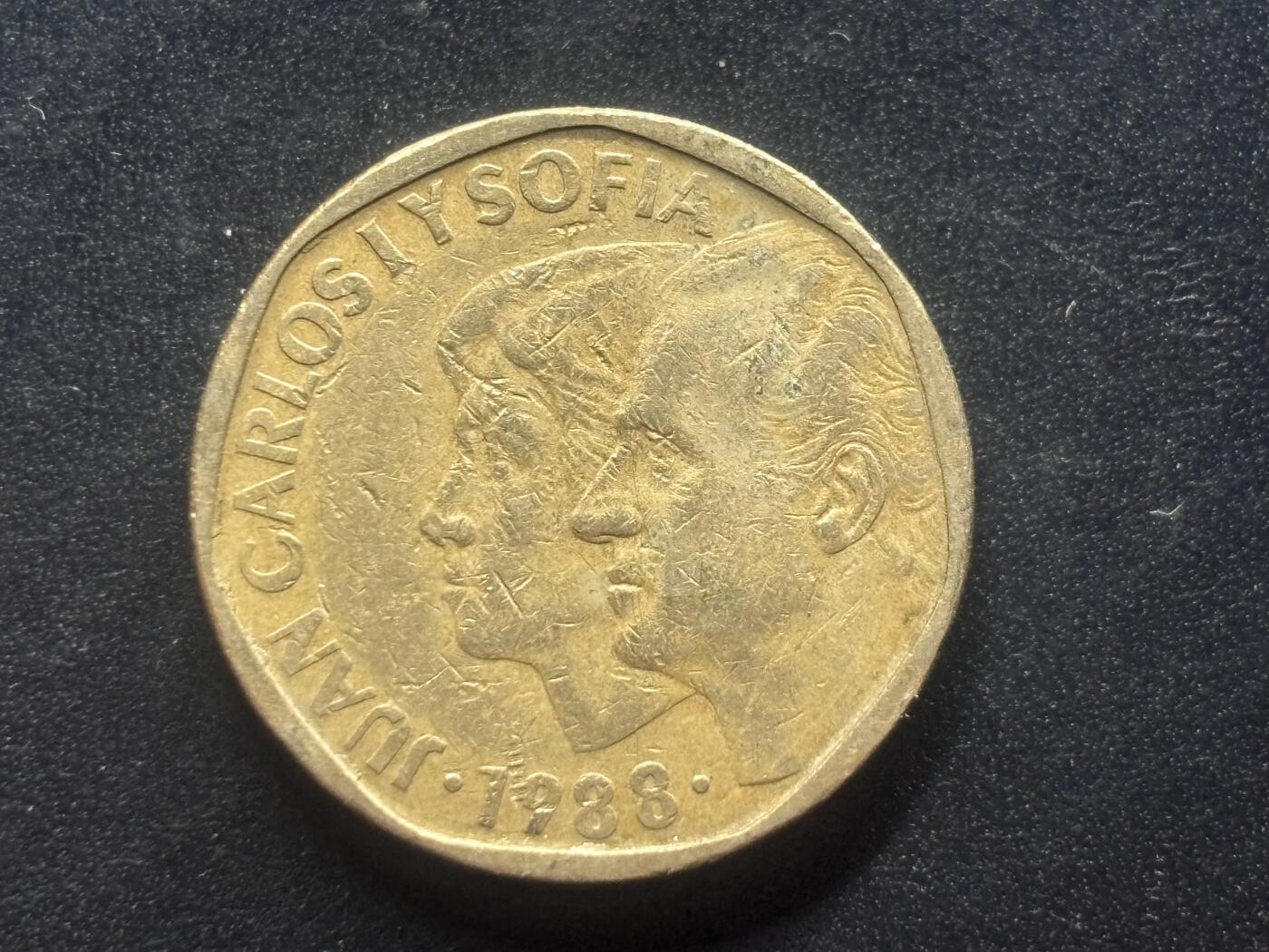 邮泉阁限时拍卖第三十九场 欧洲专场（硬币在国外。请付邮费6元。） 西班牙1988年500比塞塔