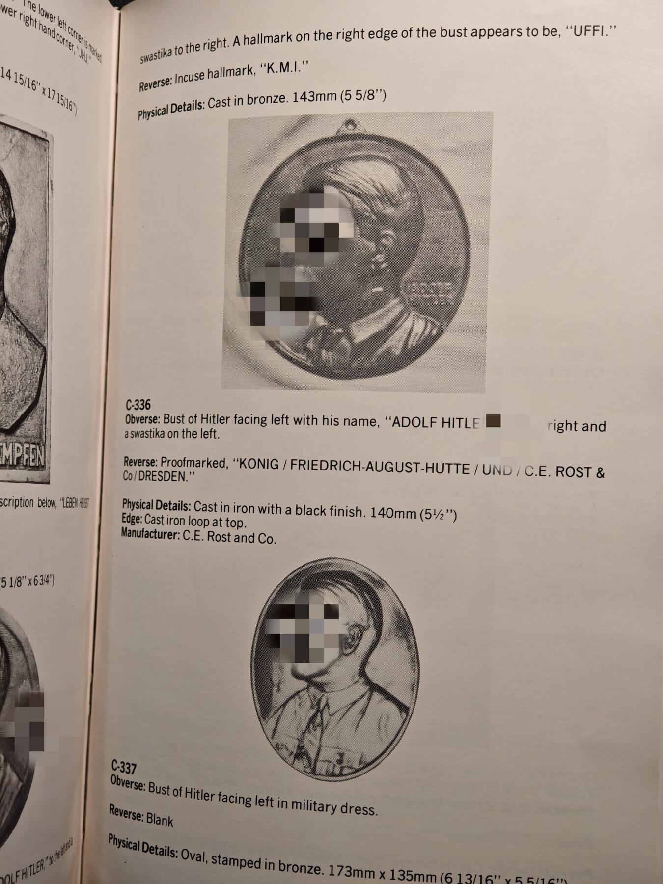 【德藏】世界币章拍卖第161期 98新 德国民族社会主义工人党党首币章目录 全书约160页 布面硬壳精装 绝版目录 PCGS评级参考目录