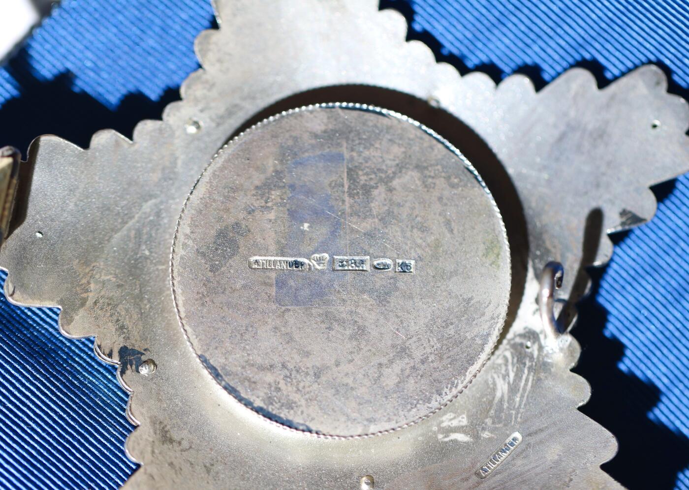 大猫徽章拍卖 第286期 芬兰白玫瑰勋章 大星章 附大绶原绶一条