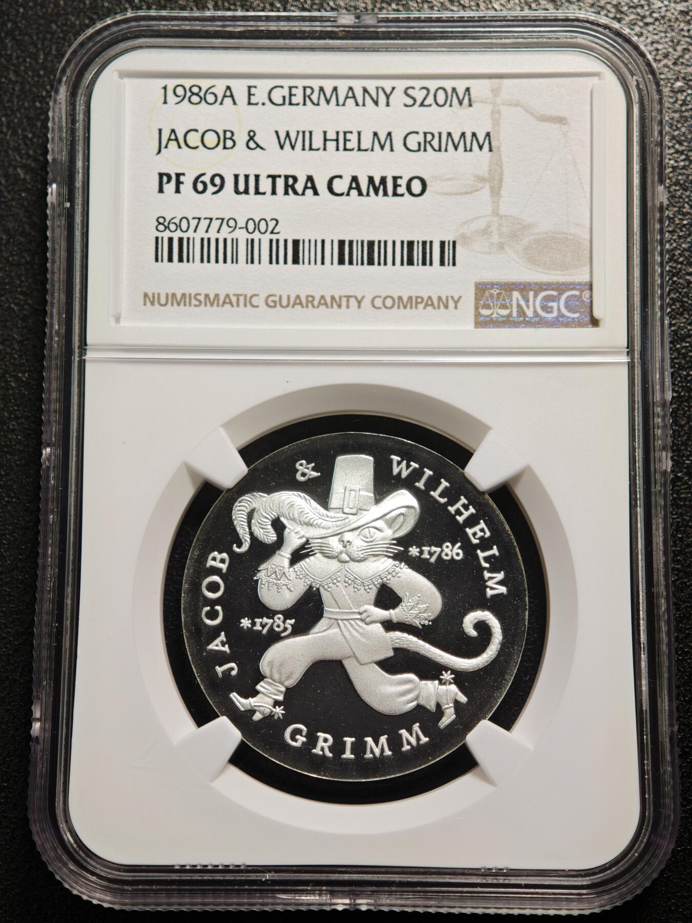 【德藏】世界币章拍卖第161期 冠军分！1986年 德国