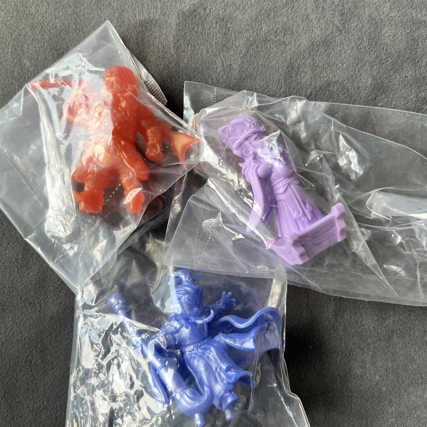 锦色铺子的潮玩拍第七期 卡游 橡皮人随机 三个