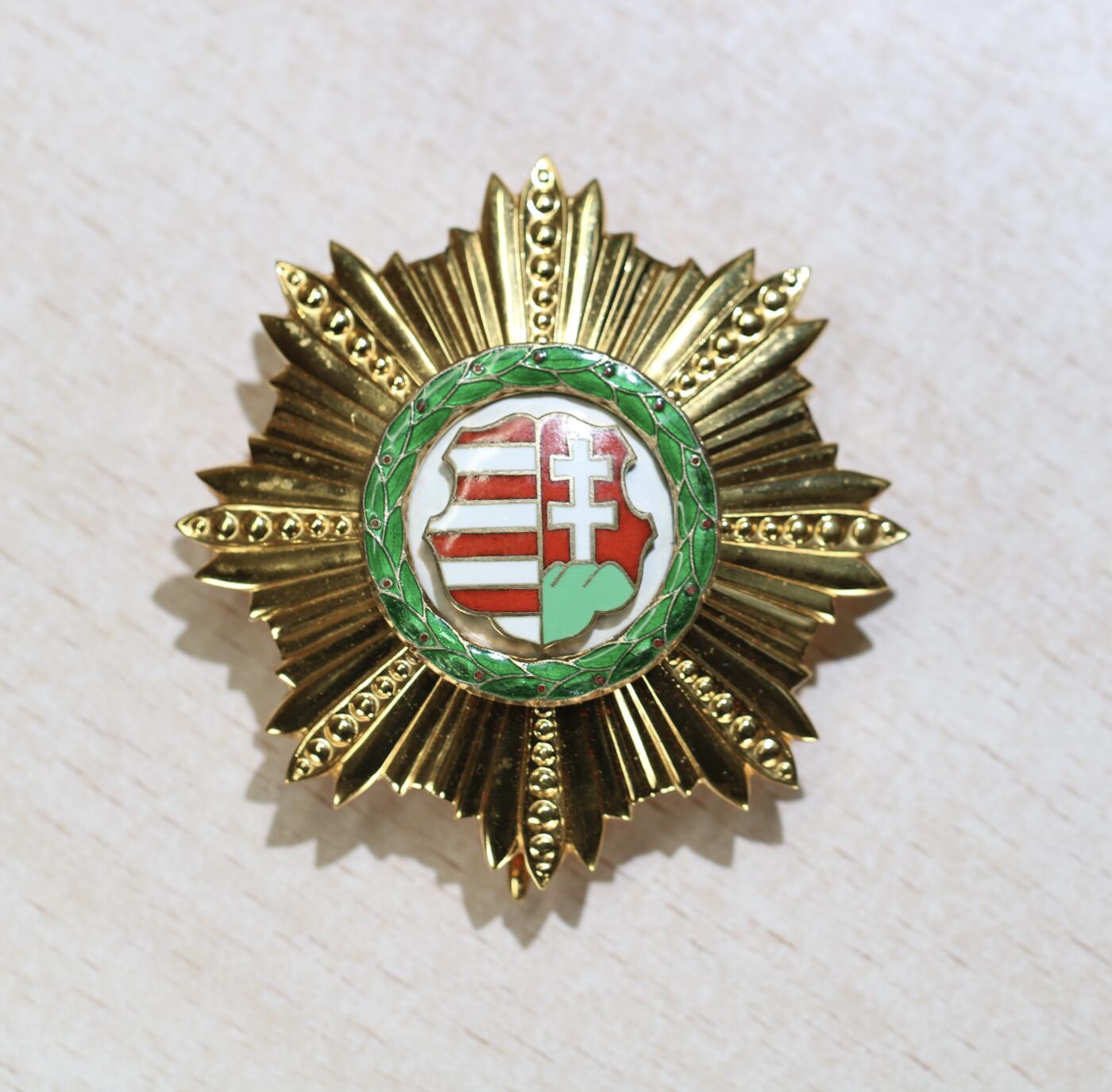 大猫徽章拍卖 第286期 匈牙利二级科苏特勋章