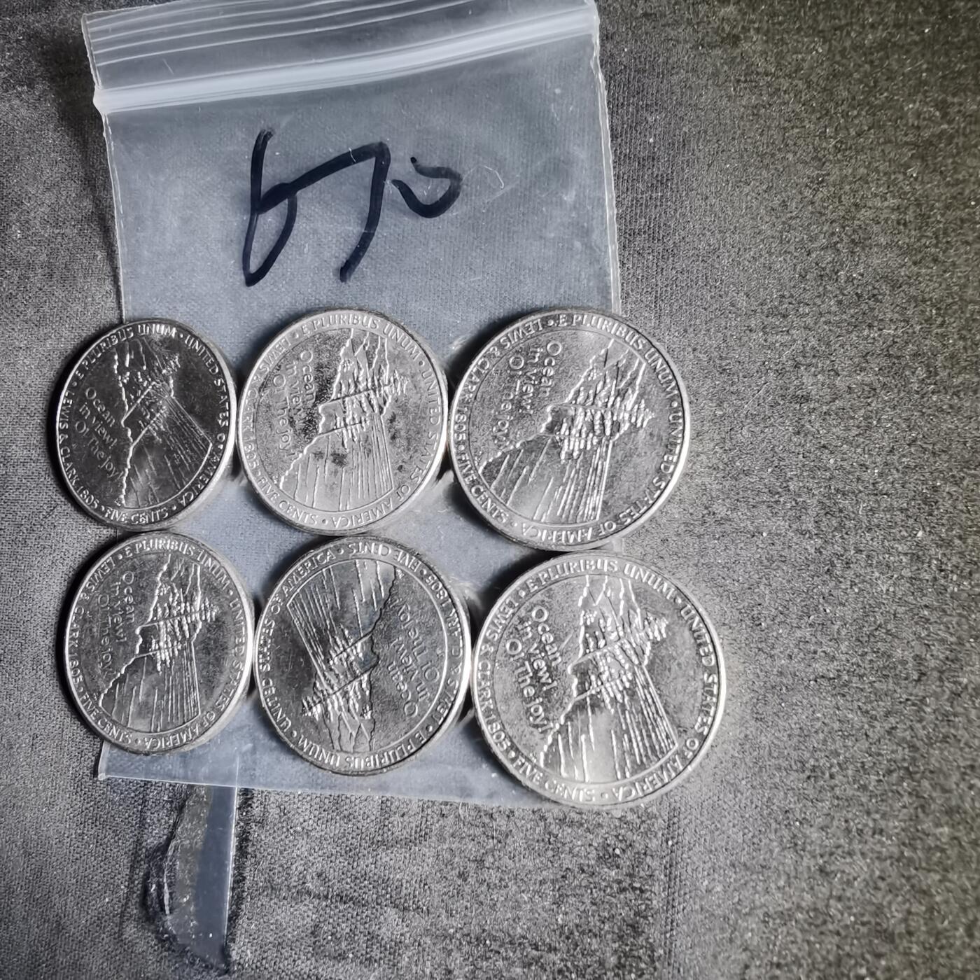 沼泽如烟--第956场 美国五分六枚