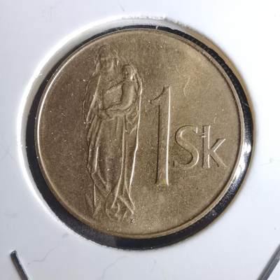 沼泽如烟--第957场 - 斯洛伐克1993年1克朗