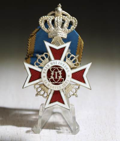 大猫徽章拍卖 第286期 罗马尼亚骑士级王冠勋章 1⃣️