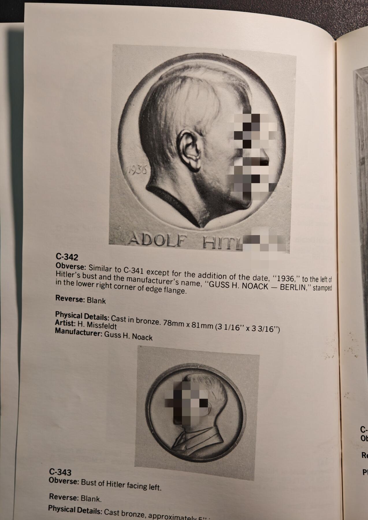 【德藏】世界币章拍卖第161期 98新 德国民族社会主义工人党党首币章目录 全书约160页 布面硬壳精装 绝版目录 PCGS评级参考目录