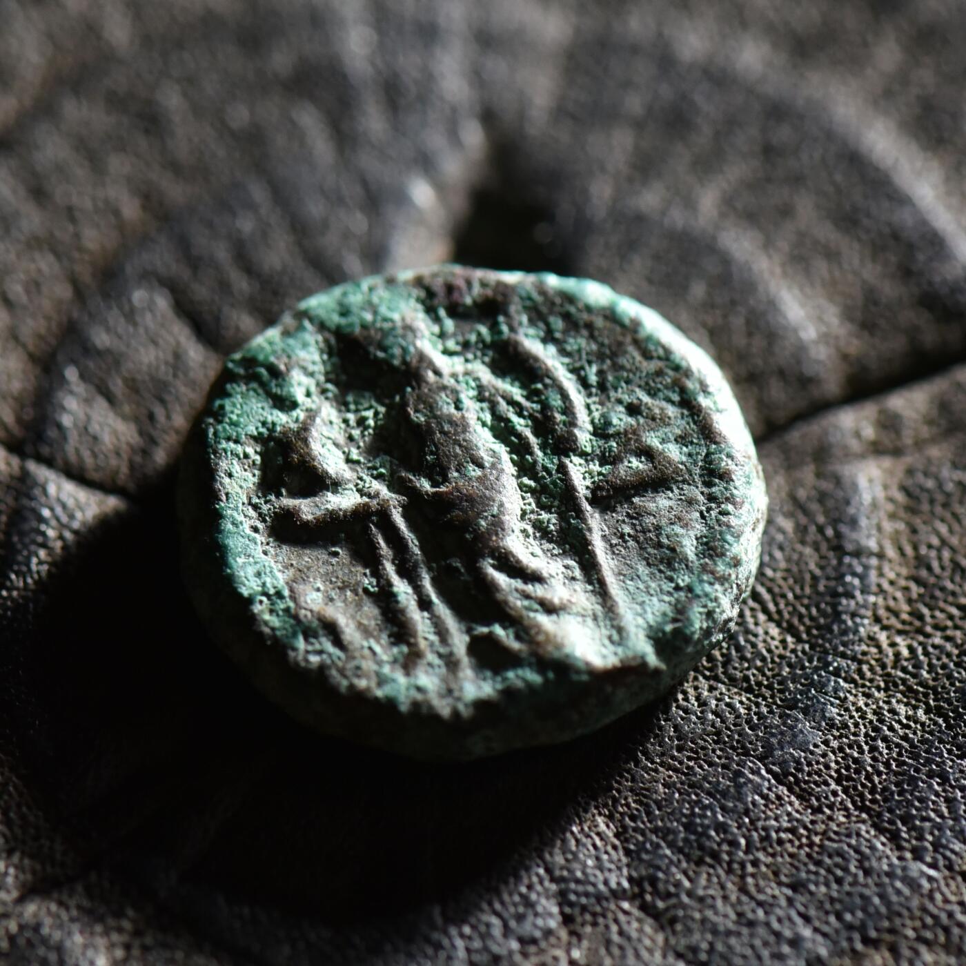 【良泉】【春节前最后一场】2月5日晚19.30点开拍！208组，本场结束后预存钱币的朋友请告知，将连同本场拍品一起邮寄，预祝诸位春节愉快！  【藏家出品A】古罗马帝国，埃及行省，公元290-291年，戴克里先，背面打制希望女神，四德拉克马，亚历山大港造币厂，7.9克