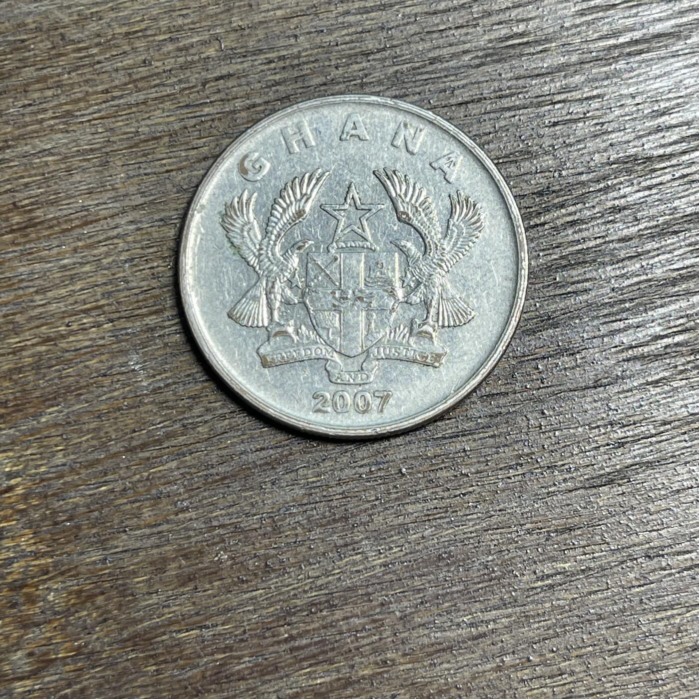 【铜匠收藏】★第137场★散币场。不寄存，30包邮。不满30元，支付5元运费。《接受代拍 代送NGC评级》 96【无寄存】2004 加纳 50比赛瓦