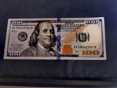 全新硬挺2021年美国100美元靓品纸币 - 全新硬挺2021年美国100美元靓品纸币