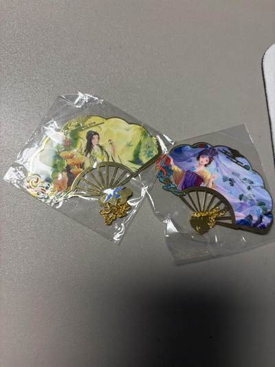 秋萤阁第41期 (1月11号周日晚上21点截拍，欢迎竞拍)  - 趣卡社 万物有灵 金属书签 一对