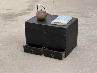 空间旧物：清代木箱，全品老货，诧寂风装饰   - 空间旧物：清代木箱，全品老货，诧寂风装饰  