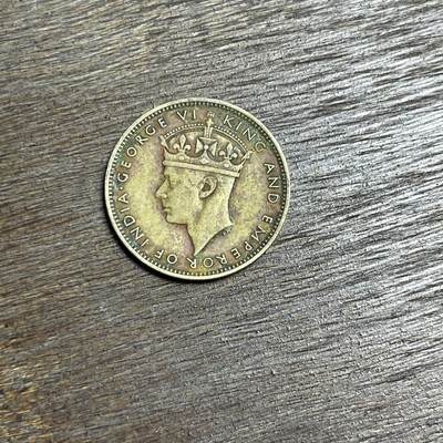 【铜匠收藏】★第137场★散币场。不寄存，30包邮。不满30元，支付5元运费。《接受代拍 代送NGC评级》 - 100【无寄存】1945 牙买加 乔六 半便士 铜币