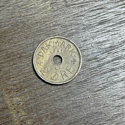 【铜匠收藏】★第137场★散币场。不寄存，30包邮。不满30元，支付5元运费。《接受代拍 代送NGC评级》 - 100【无寄存】1937 丹麦 2欧尔 铜币