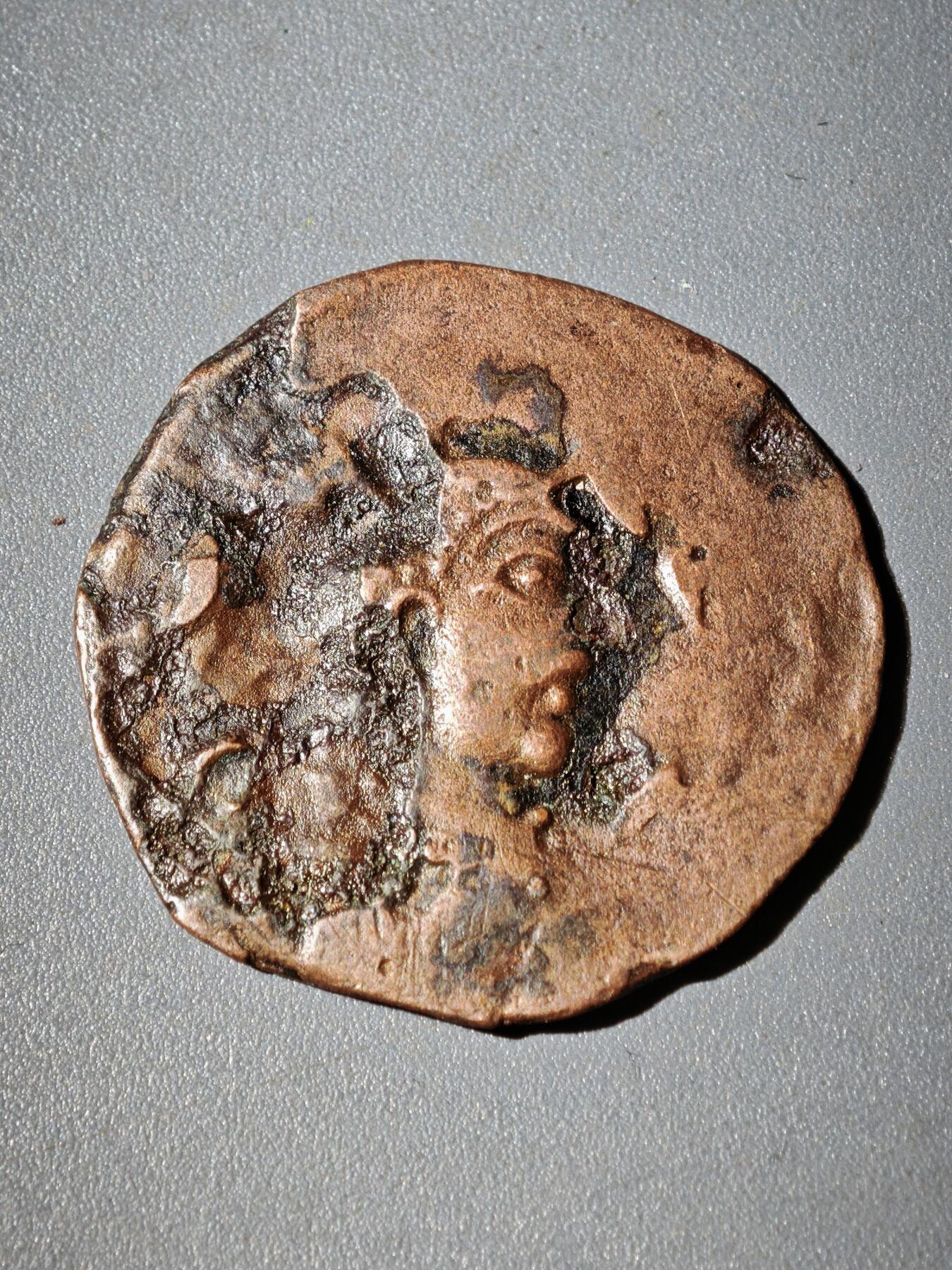 106期回流戒指饰品杂件纪念章丝路钱币专场 B丝路铜币