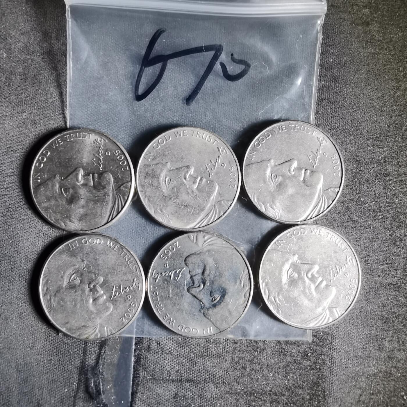 沼泽如烟--第956场 美国五分六枚