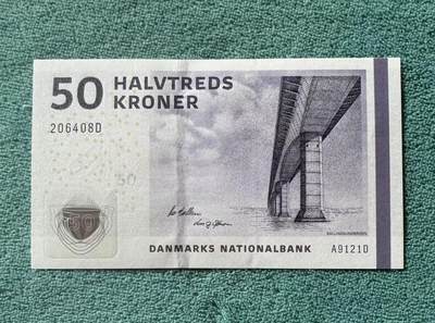 【礼羽收藏】🌏世界钱币拍卖第119期 - 丹麦 2009年50克朗 全新UNC