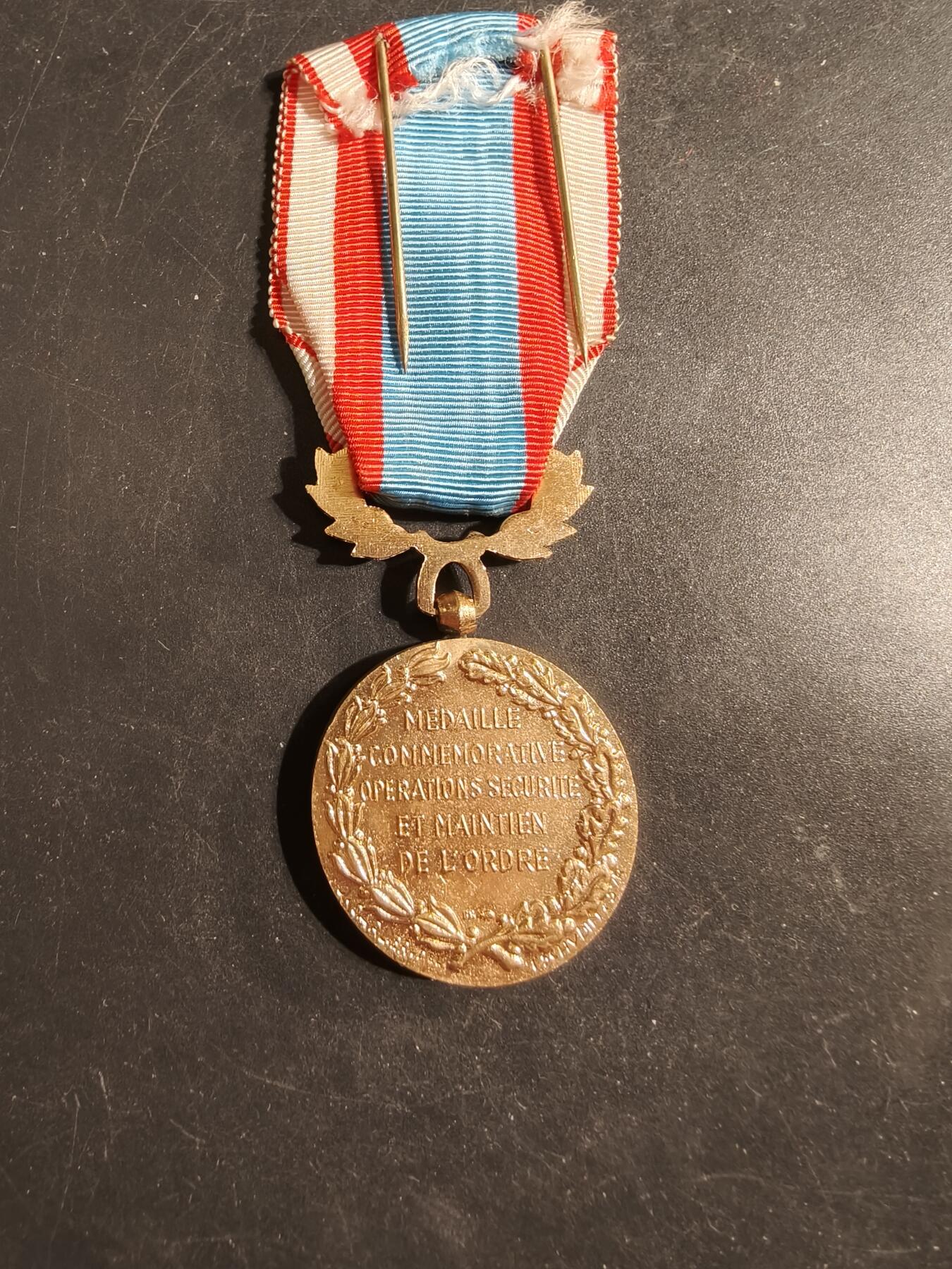 老王徽章第176期 法国北非安全行动战役奖章  