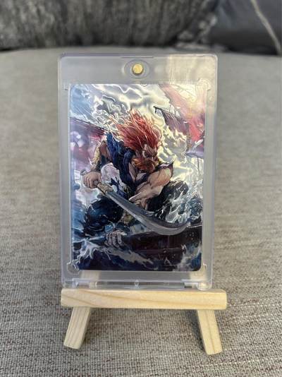 喜灰玩卡拍卖第三期限时免佣金，接代拍，免佣金帮卡友们拍卖，欢迎送拍，释放现金流，让自己有资金可以购买更多喜欢的卡牌，让别的卡友能淘到更多心仪的卡牌 - 百相豪侠录限编100/108光刻卡张横