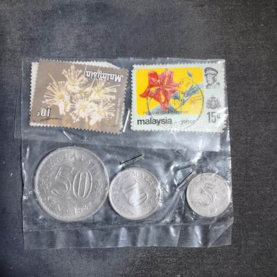 沼泽如烟--第956场 - 马来西亚三枚+邮票