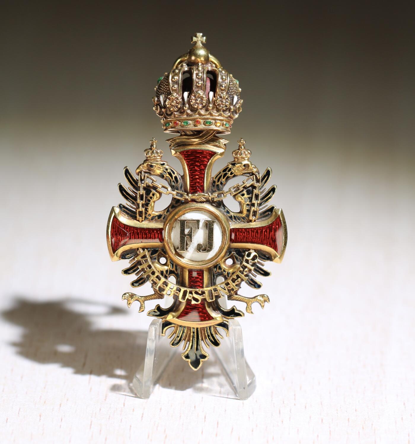 大猫徽章拍卖 第286期 金质指挥官级皇家弗朗茨•约瑟夫勋章 1849年12月2日设立 