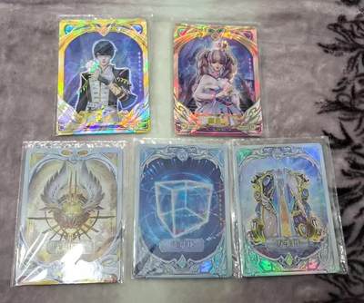 满200包邮！！龙虎卡牌-七二场（满200元包邮，无佣金，每周六结拍，欢迎送拍） - 【原膜】5张 卡游维将 pr 一套