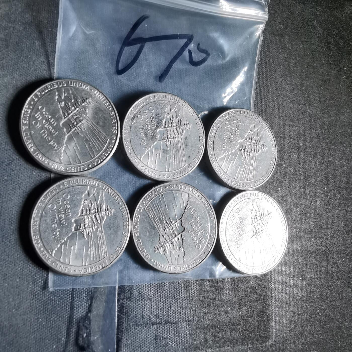 沼泽如烟--第956场 美国五分六枚