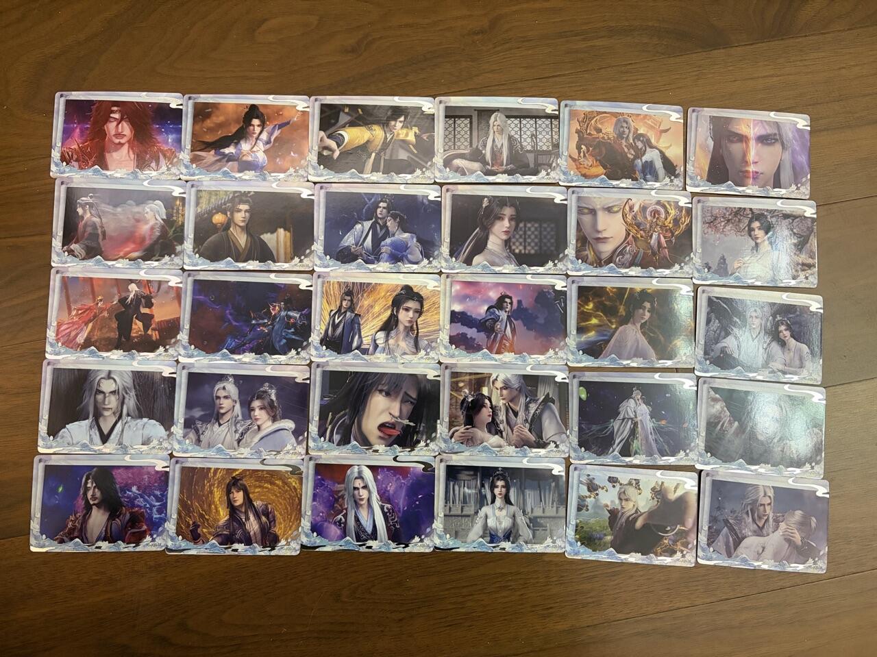 秋萤阁第41期 (1月11号周日晚上21点截拍，欢迎竞拍)  Hitcard仙逆 剧情卡 一套30张