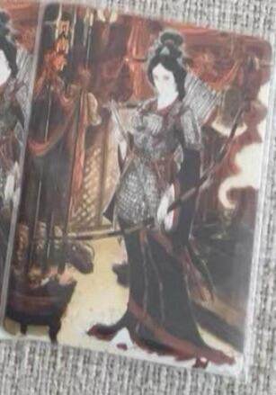 秋萤阁第41期 (1月11号周日晚上21点截拍，欢迎竞拍)  - CCG焱卡燎原三国第三弹龙骧虎跃 彫仙 孙尚香 裸卡