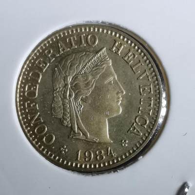 沼泽如烟--第957场 - 瑞士1984年五分