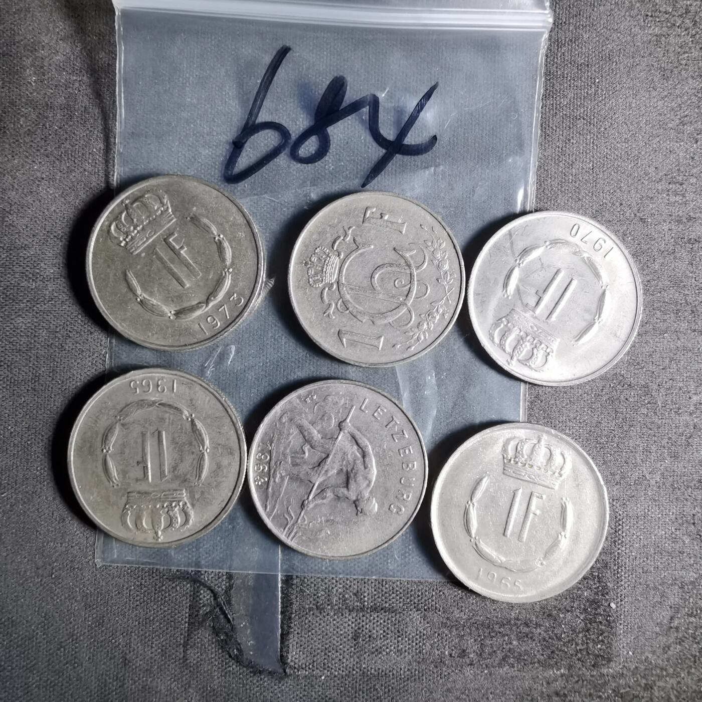 沼泽如烟--第956场 卢森堡6枚