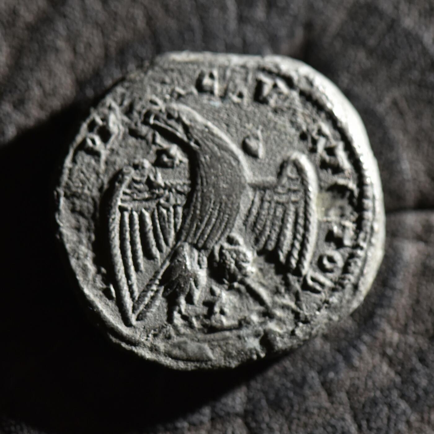 【良泉】【春节前最后一场】2月5日晚19.30点开拍！208组，本场结束后预存钱币的朋友请告知，将连同本场拍品一起邮寄，预祝诸位春节愉快！ 【少见】13.28克，公元218-222年【古罗马·行省】叙利亚-安条克城【暴君】埃拉伽巴路斯“站鹰”四德拉克马银币