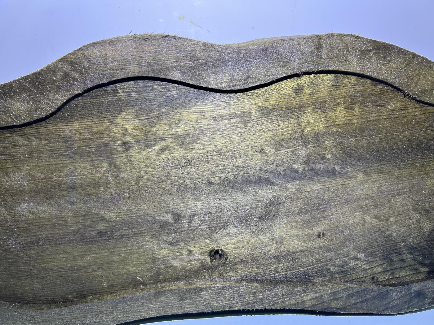 零元拍： NO.60 满纹满金丝雨滴纹 金丝楠 茶盘，尺寸约435/180/厚39MM，2.6公斤满果香，满金丝满水波，未上漆上蜡