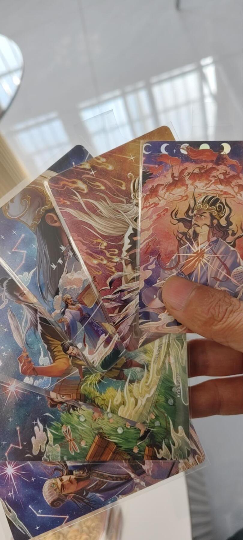 秋原瞳的小店第三十二期（捡漏凑套进货进，更多好物，敬请期待） 卡游三国浮生如梦6张不同，没有最后一张