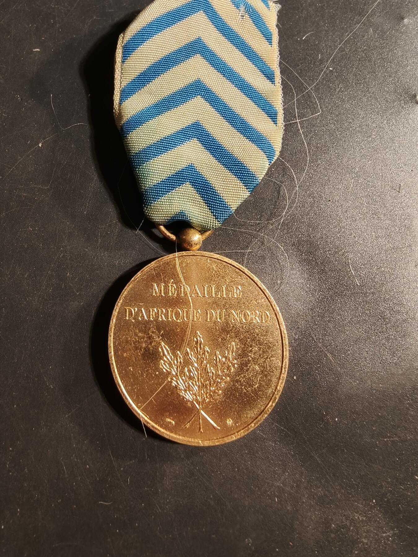 老王徽章第176期 法国北非战役奖章