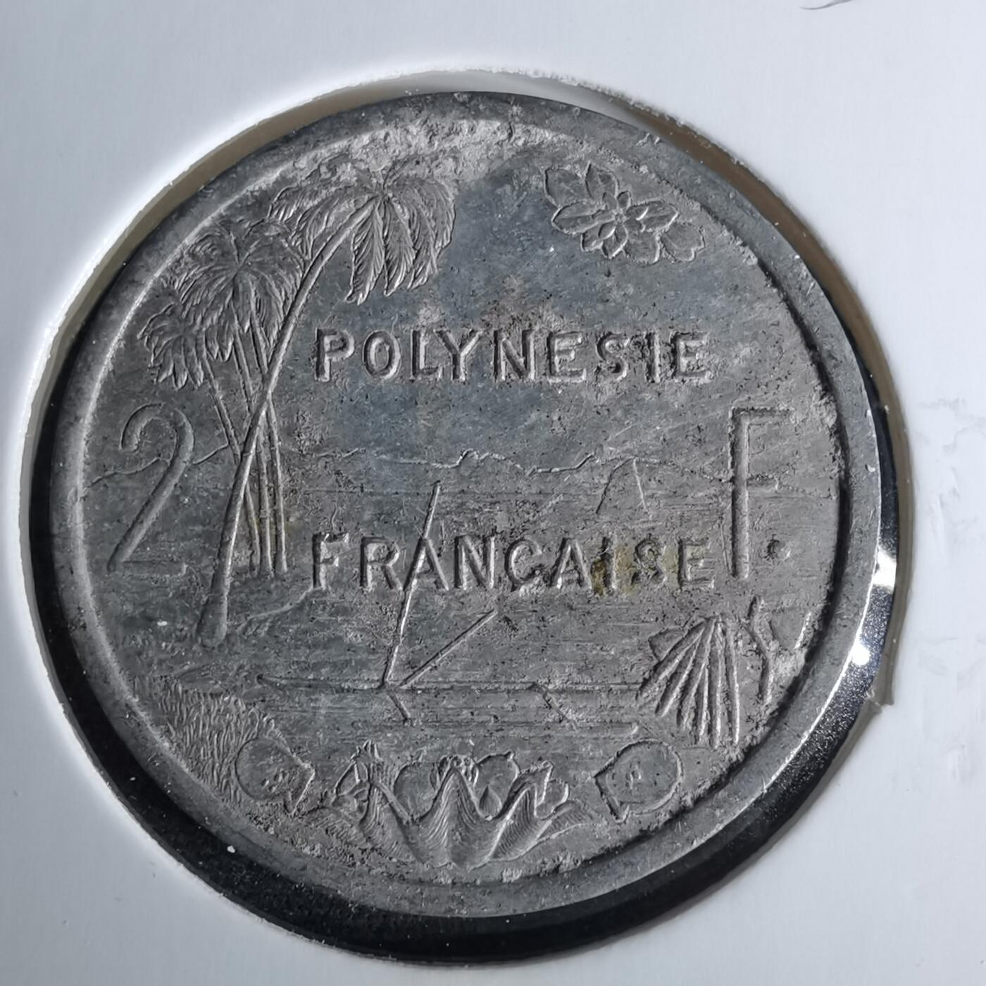 沼泽如烟--第958场 法属波利尼西亚1991年2法郎