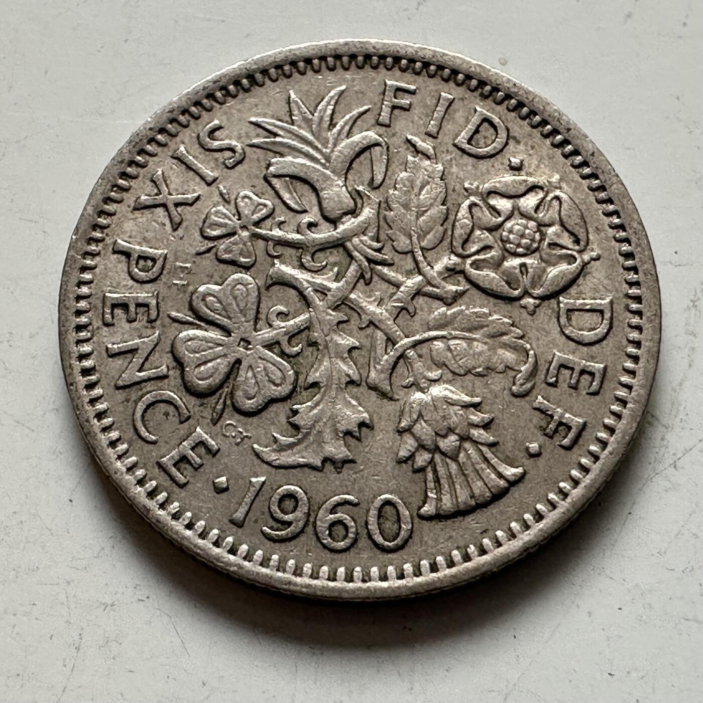 🌹外币初藏🌹🐯2026年第6场  每周二四六晚8️⃣点 接代拍 英国1960年六便士 