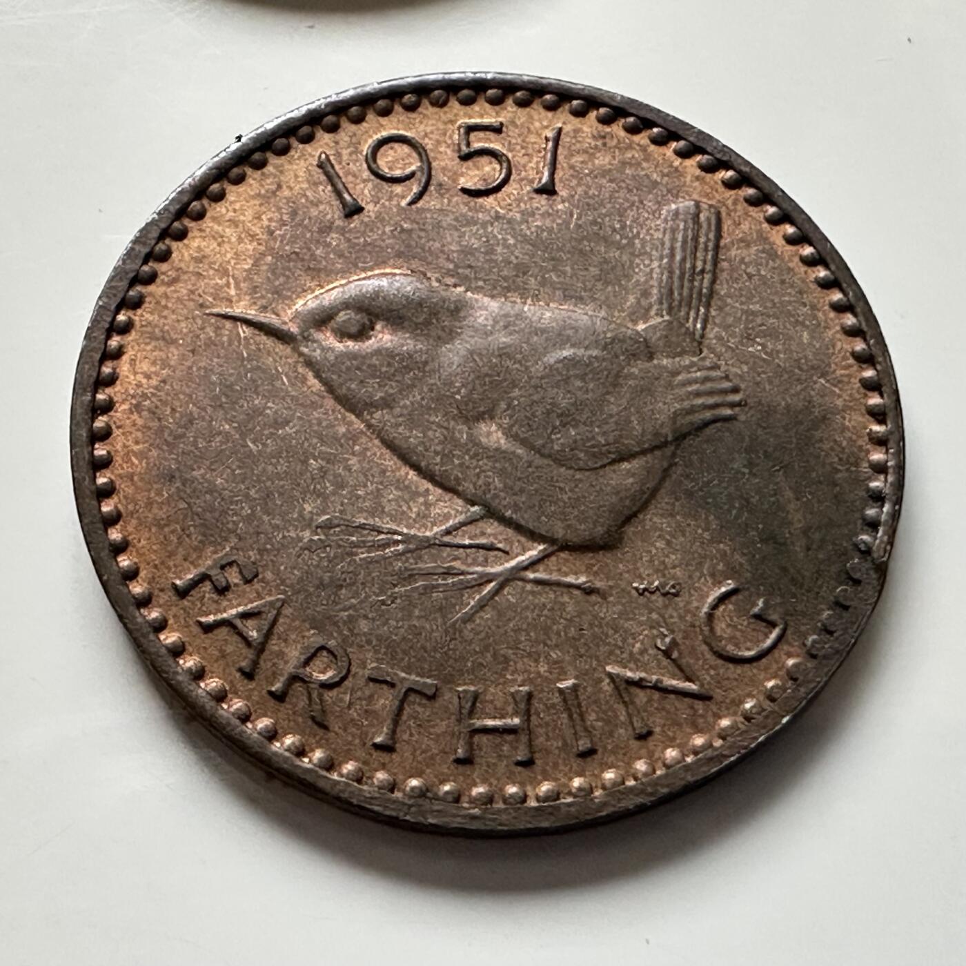 🌹外币初藏🌹🐯2026年第6场  每周二四六晚8️⃣点 接代拍 英国1951年一法新