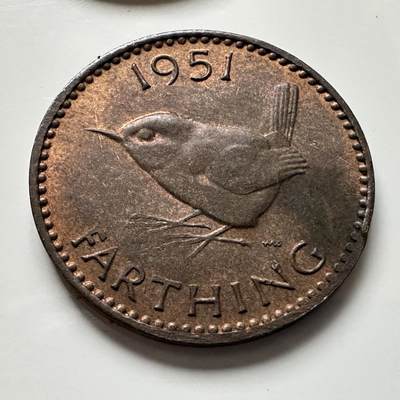 🌹外币初藏🌹🐯2026年第6场  每周二四六晚8️⃣点 接代拍 - 英国1951年一法新