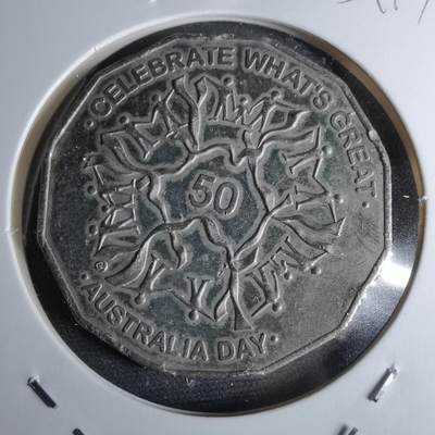 沼泽如烟--第959场 本期开始不支持出价小数点，感谢理解 - 澳大利亚2010年50分纪念币