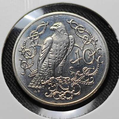 KK钱币收藏小铺  第400期  百期特拍（四拍之四）2月预留时间 周末发货 -  1980马恩岛10便士