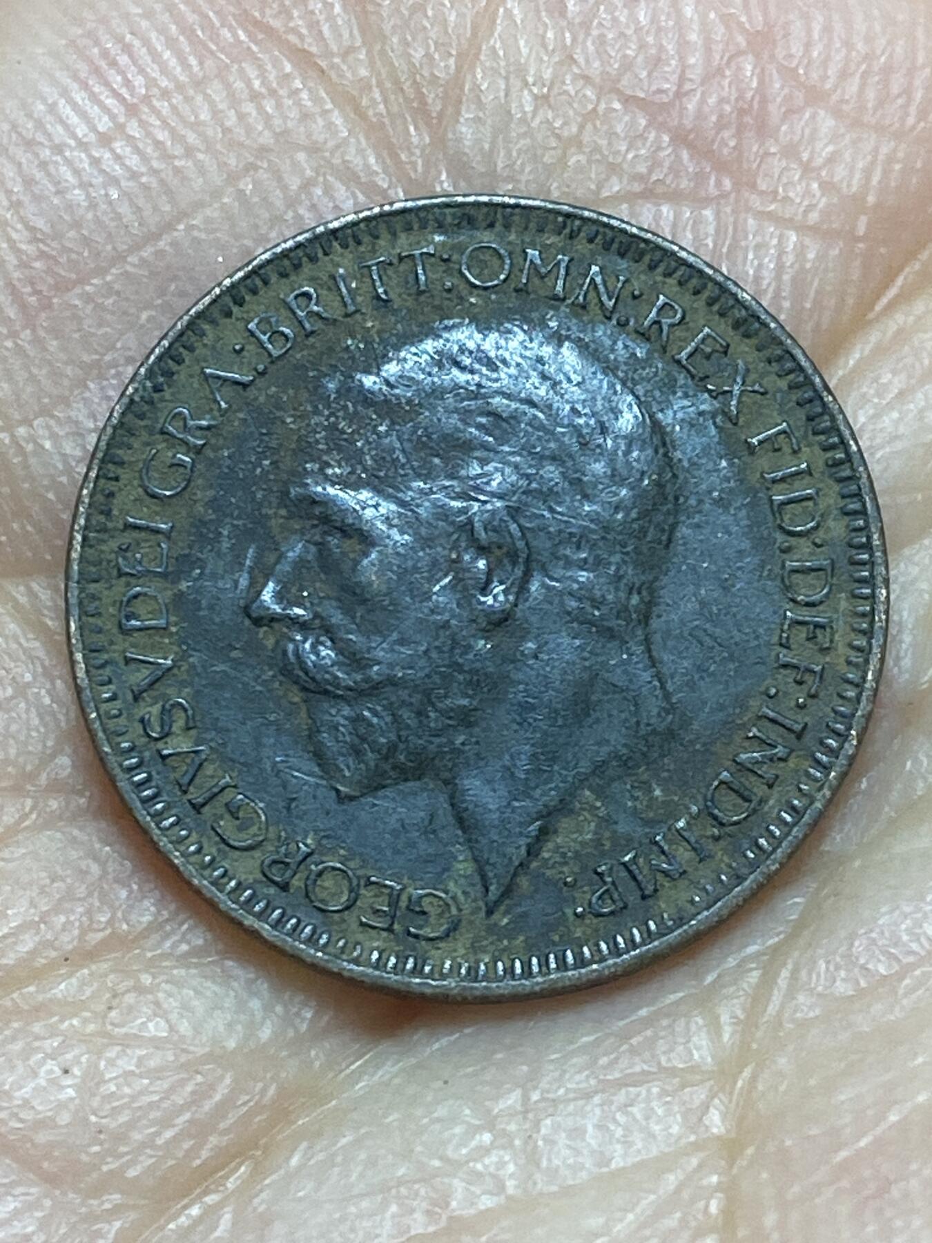 2026年第六场(总第一百七十五场）外国好品散币场(免佣金) 英国🇬🇧1933年1法新(乔治五世第三版)